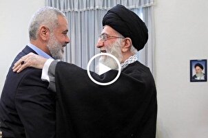 İsmail Heniyye’nin İslam İnkılabı Rehberi'yle son görüşmesi