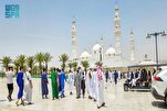Suudi Arabistan Kur’an Yarışması katılımcıları Medine’deki tarihi camileri ziyaret etti